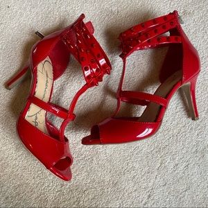 Jessica Simpson Maniah Red 7.5 NEW shoes/heels